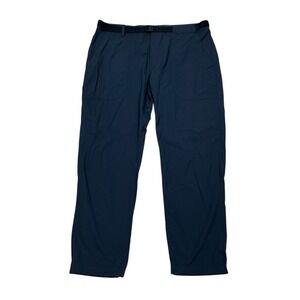 Mountain Hardwear 100% Nylon Belted Pants Mens 38x29 Gray Hiking Trekking Camp